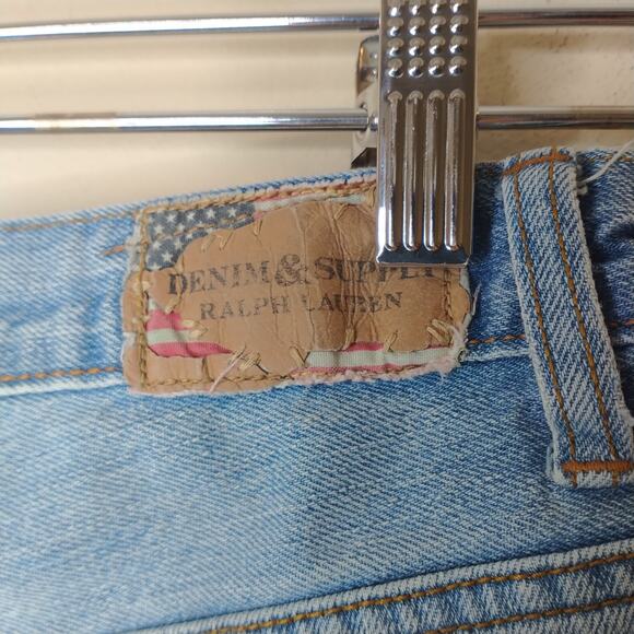 Ralph Lauren Denim & Supply Vintage Distressed Cut-Off Shorts - Picture 10 of 11